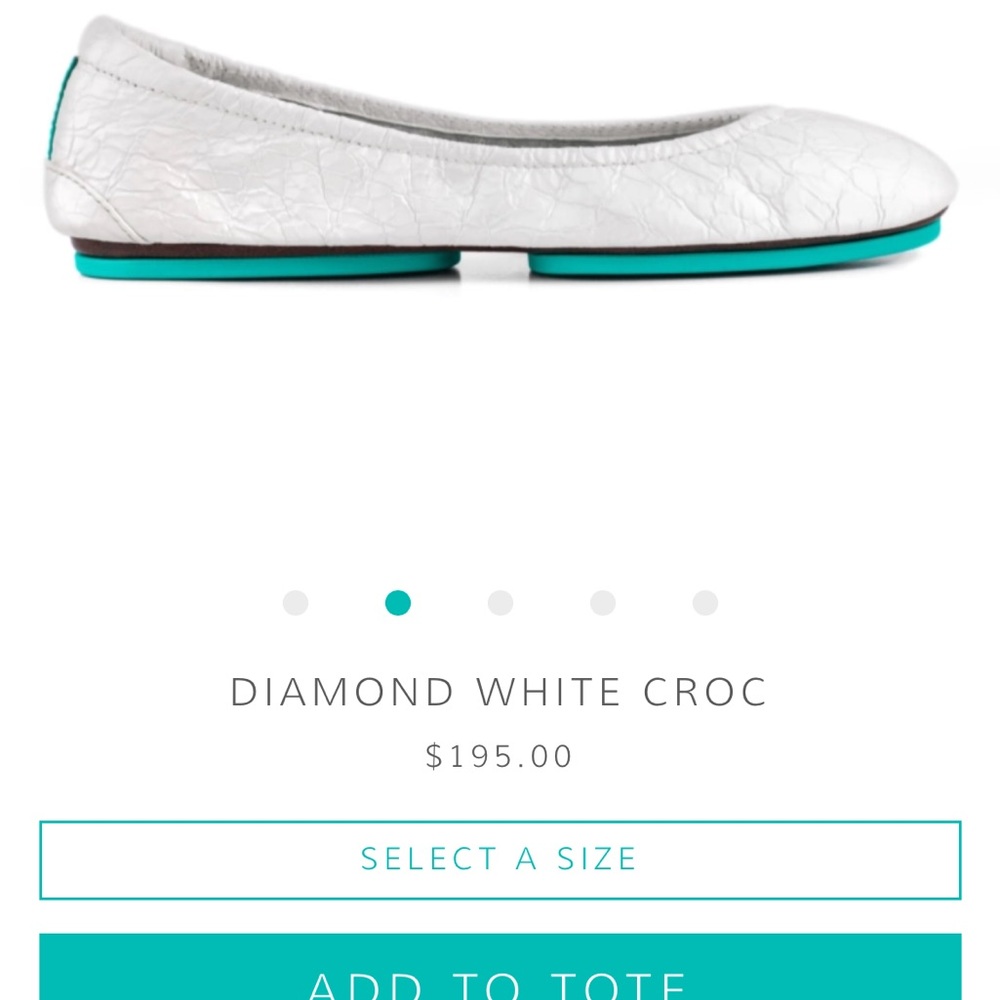 Tieks white crocs shoes